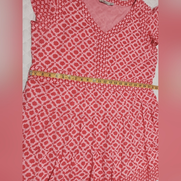 VINEYARD VINES Women's Mixed Tiered Print Dress Size XL - Picture 11 of 12